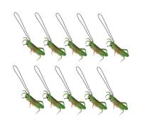 BESPORTBLE Lot de 10 Insectes Réalistes en Plastique pour Enfants Idéal pour Une Fête sur Thème des Insectes Idéal pour Les Fêtes en TPR Vert