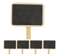 BESPORTBLE Lot de 10 Mini Pinces pour Tableau Noir en Bois Rectangulaires Pince Mémo Solide pour Messages et Étiquettes Accessoires Pratiques pour Décoration Organisation et Affichage à