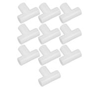 BESPORTBLE Lot de 10 Raccords en T pour Tube 16 MM Connecteurs Universels pour Étagères de Placard en Tissu Pièces de Rechange Robustes pour Organisateurs et Rangements Modulaires Adaptés