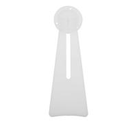 BESPORTBLE Lot de 10 Supports Adhésifs pour Cadres Photo Grands Supports Arrière Trapézoïdaux en Plastique Blanc Chevalets Stables sans Clous pour Albums Photo Exposition et Décoration