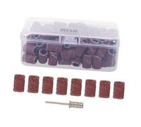 BESPORTBLE Lot De 100 Bandes Abrasives Pour Ponceuse à Ongles 80 Blanc Professionnel 100 Bandes De Ponçage Pour Manucure Et Pédicure Salon Spa Diy