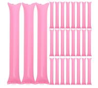 BESPORTBLE Lot de 100 bâtons de Tonnerre Portables : bâtons d'encouragement Team Spirit Boom, Claquettes de Pom-Pom Girl en Plastique, générateur de Bruit Gonflable, Fournitures de fête
