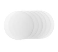 BESPORTBLE Lot de 12 Diffuseurs de Lumière Descendante Anti-éblouissement 13,4 Cm Plastique Blanc pour Abat-jour Cylindrique, Cache LED pour Plafonnier Encastré, Éclairage Bureau
