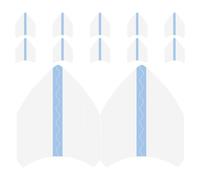BESPORTBLE Lot de 12 patchs invisibles anti-frottements pour les cuisses : bandes élastiques intérieures pour la course à pied et les sports - autocollants anti-frottements en V - confort assuré