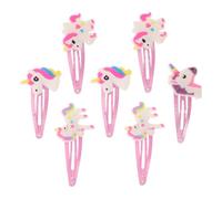 BESPORTBLE Lot De 12 Pinces à Cheveux Licorne Pour Filles, Design Cartoon Coloré, Accessoires Coiffure Légers Et Solide, Usage Quotidien Et Fêtes, Épingles Garçon Et Filles Pratique Et Mignon