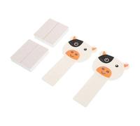 BESPORTBLE Lot De 2 -Abattants De Poignée De Accessoire De Salle De Bain Accessoire De De Siège De Toilette Accessoire De Cuvette En Plastique Blanc