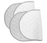 BESPORTBLE Lot de 2 Alèses Imperméables Réutilisables Gris Elliptique pour Matelas à Bébé Pliables et Lavables en Machine Protection Anti-Fuites pour Voyages et Changes Bébé