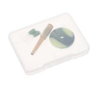 BESPORTBLE Lot de 2 Anches de Rechange en Résine pour Suona Petit Sol Kit Complet avec Noyau et Disque D’Admission D’Air Accessoires pour Instruments à Vent Chinois Boîte de Rangement