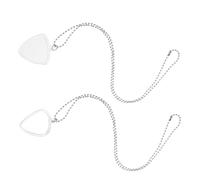 BESPORTBLE Lot De 2 Boîtes De Rangement pour Médiators De Guitare en Plastique Transparent