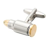 BESPORTBLE Lot de 2 Boutons de Manchette pour Hommes en Matériau Solide Design Simple et Créatif Accessoires Élégants pour Chemises pour Fêtes Mariages et Occasions Formelles