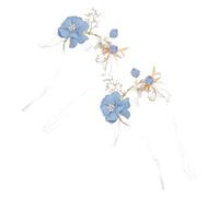 BESPORTBLE Lot De 2 Bracelets De Poignet En Fleurs Artificielles Pour Femme Bijoux Pour Invité De Mariage En Tissu Et Fil De Perles