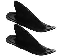 BESPORTBLE Lot de 2 canoës Kayak Skeg Surf Bateau Gonflable Requin Finne Tracking Fin Points de Montage pour Planche de Surf Longboard Paddleboard Aviron arrière