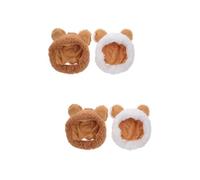 BESPORTBLE Lot De 2 Chapeaux Chauds pour Chatons Oreilles De Lapin Couvre-Chefs pour Animaux De Compagnie pour Jouer Et Photographier