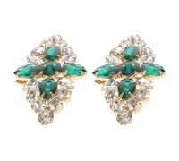 BESPORTBLE Lot de 2 Clips de Chaussures à Talons Verts en Alliage Métallisé, Accessoires Décoratifs Amovibles de Fleurs pour Mariage et Soirée, Boucles pour Chaussures de Mariée, Breloques