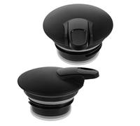 BESPORTBLE Lot de 2 Couvercles de Rechange Noirs Compatibles Bouilloire Électrique Hk1500 Hk-2000 Couvercle Étanche en Plastique Résistant Accessoires pour Cafetière Usage Quotidien et