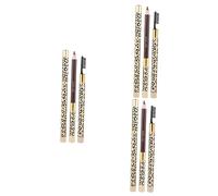 BESPORTBLE Lot De 2 Crayons à Sourcils Double Tête Léopard - Crayons Longue Durée Pour Un Maquillage Naturel Café Clair Et Pinceaux à Sourcils Complémentaires