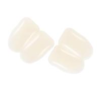 BESPORTBLE Lot de 2 dents de lapin en résine légère pour décoration de Pâques et fêtes costumées