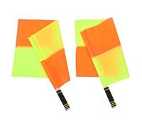 BESPORTBLE Lot De 2 Drapeaux De Juge De Pour Le Sport Le Football Pénalités Le Volley-Ball Événements Le Kit D'Arbitre De Départ De Juge De