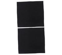 BESPORTBLE Lot de 2 Éponges Biochimiques Noires 50 X 50 Cm pour Aquarium à Découper