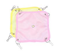 BESPORTBLE Lot de 2 Hamacs pour Animaux de Compagnie en Tissu Maillé Respirant Et Léger pour Petits Animaux Couleur Aléatoire Facile à Ranger