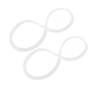 BESPORTBLE Lot de 2 Joints D’Étanchéité en Silicone 13 CM pour Boîtes à Lunch Isothermes Accessoires Réutilisables pour Couvercles Souples et Flexibles Adaptés à la Conservation