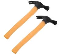 BESPORTBLE Lot de 2 marteaux en Caoutchouc Amusants pour Cosplay, répliques réalistes, Accessoires de farces et attrapes pour Halloween.