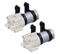 BESPORTBLE Lot de 2 Mini Pompes à Diaphragme Silencieuses 6-12 V pour Aquarium Pompe Auto-Amorçante Portable de Transfert d'Eau Compacte pour Circulation et Aération en Milieu Aquatique