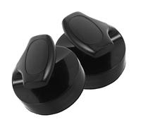 BESPORTBLE Lot de 2 Outils d'impression Poignée Ergonomique 94mm Noir, Presse à Gravure Plastique pour Linogravure et Tampons, Fournitures de Loisirs Créatifs pour Impression au Bloc