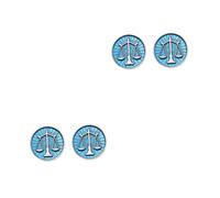 BESPORTBLE Lot De 2 Paires De Boutons De Manchette Pour Homme Accessoire De Mariage Idéal Pour Un Costume Une Chemise Ou Un Garçon D'Honneur