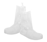 BESPORTBLE Lot de 2 Paires de Couvre-Chaussures imperméables et antidérapants, réutilisables, pour Adultes, Hommes, Femmes, Cyclisme, pêche, randonnée, Pointure 36/37