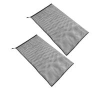 BESPORTBLE Lot de 2 Paquet de Ramassage en Filet de Rechange pour Broyeur de Branches Grosse Capacité 121 X 61 CM Collecteur de Poussière en Maille Fine Compatible Déchiqueteurs de Jardin