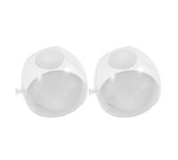 BESPORTBLE Lot de 2 Porte-casquettes Gonflables en Pvc, Support Polyvalent pour Casquettes de Baseball et Perruques, Maintien de Forme, Compact pour Voyage et Usage à Domicile