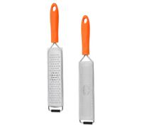 BESPORTBLE Lot de 2 Râpes en Acier Inoxydable 304 Râpe à Fromage et Multifonction Lames Fines et Grossières Ustensile la Cuisine Inox pour Usage Domestique et Professionnel Outil Cuisine