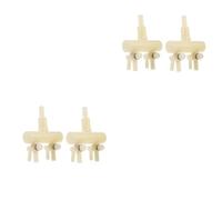 BESPORTBLE Lot De 2 Répartiteurs Dair Compacts pour Aquarium Blancs Faciles À Installer Accessoires (2 Pièces X 2)