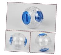 BESPORTBLE Lot de 2 Roulantes en pour Hamster Jouets Interactifs Colorés pour Animaux de Compagnie Stimulation Mentale et Physique Balle d'exercice Amusante