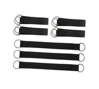 BESPORTBLE Lot De 2 Sangles De Connexion pour Balançoire Garçon Et Filles Intérieur Et Extérieur, Corde De Fixation Robuste Noire, Accessoire Solide pour Installation De Balançoires Sécurisées