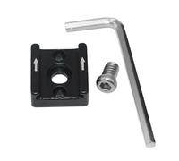 BESPORTBLE Lot de 2 Set de Set de Adaptateurs de Fixation pour Flash à Griffe en Alliage D'aluminium, Support de Flash Rapide et Réglable Vis 1/4, Compatible Appareils Photo, Accessoires
