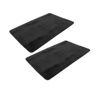 BESPORTBLE Lot de 2 Tapis de Magicien Antidérapants Grosse Taille 40x60 Cm en Velours Noir, Accessoires Magie pour Tours de Cartes, Poker et Jeux de Société, pour Spectacles, Fêtes