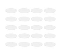 BESPORTBLE Lot de 20 Abat-Jours en Verre Incurvé pour Projecteurs Mr16Gu10, Couvercle de Dôme Transparent Résistant Haute Température, Lentilles en Verre pour Éclairage Paysager Intérieur et