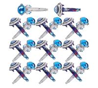 BESPORTBLE Lot de 20 Ballons en Aluminium Astronautes et Ballons Gonflables en Forme de Soucoupe Volante Décoratifs pour Fête d'Anniversaire Thème de L'Espace Décoration de Table et