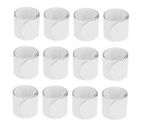 BESPORTBLE Lot De 24 Bracelets à Claquettes Pvc Pour Garçon Et Filles, Bandes De Slap Blanches Taille Standard, Accessoires Diy Décoratifs Pour Fête Et Jeu D’anniversaire