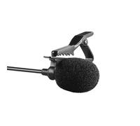 BESPORTBLE Lot de 24 Pinces à Microphone en Métal Noir Universelles pour Micro-cravate, Clips de Fixation pour Karaoké, Vidéoconférence et Enregistrement Vocal