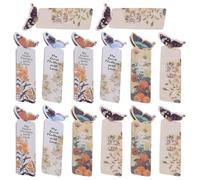 BESPORTBLE Lot de 25 marque-pages papier au style chinois avec impression délicate, accessoires scolaires pour filles et décoration maison Plusieurs styles