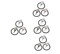 BESPORTBLE Lot De 3 - Bandeaux Élastiques Gothiques Avec Têtes De Mort - Accessoires Pour Cheveux Pour Hommes Femmes Et Enfants Idéal Pour Les Coiffures Stylées Et Décontractées
