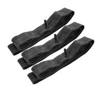 BESPORTBLE Lot de 3 Chambres à Air pour Vélo 26 Pouces 195/2125 en Caoutchouc avec Valve Américaine Chambre à Air Renforcée Accessoires de Rechange pour VTT et Vélo de Route Usage