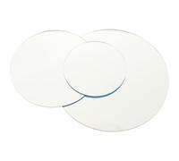 BESPORTBLE Lot de 3 Panneaux Miroir en Acrylique Rond 10 14 18 CM Accessoire Photo pour Bijoux et Cosmétiques Lisse Réfléchissante Accessoires de Photographie de Produits