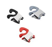 BESPORTBLE Lot de 3 Pinces à Cuillère pour Casserole en Acier Inoxydable Support de Cuillère Anti-Brûlure en Caoutchouc Accessoire Cuisine Polyvalent Maintien Ustensiles sur Bord de