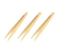 BESPORTBLE Lot de 3 Pinces en Bambou Multifonctionnelles Cuisine, Pinces Barbecue, Anti-statique, Légères et Solide, Accessoires Pratiques pour Buffet, Traiteur et Usage Domestique