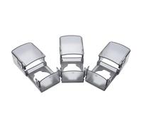 BESPORTBLE Lot de 3 protections de porte pour la sécurité des enfants - Dispositif de sécurité empêchant les tout-petits d'ouvrir les portes des salons et chambres.