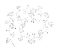 BESPORTBLE Lot de 3 -têtes de princesse : -tête de demoiselle d'honneur, tête en perles d'imitation, tête de mariée en strass, accessoires pour cheveux de mariée pour femmes
